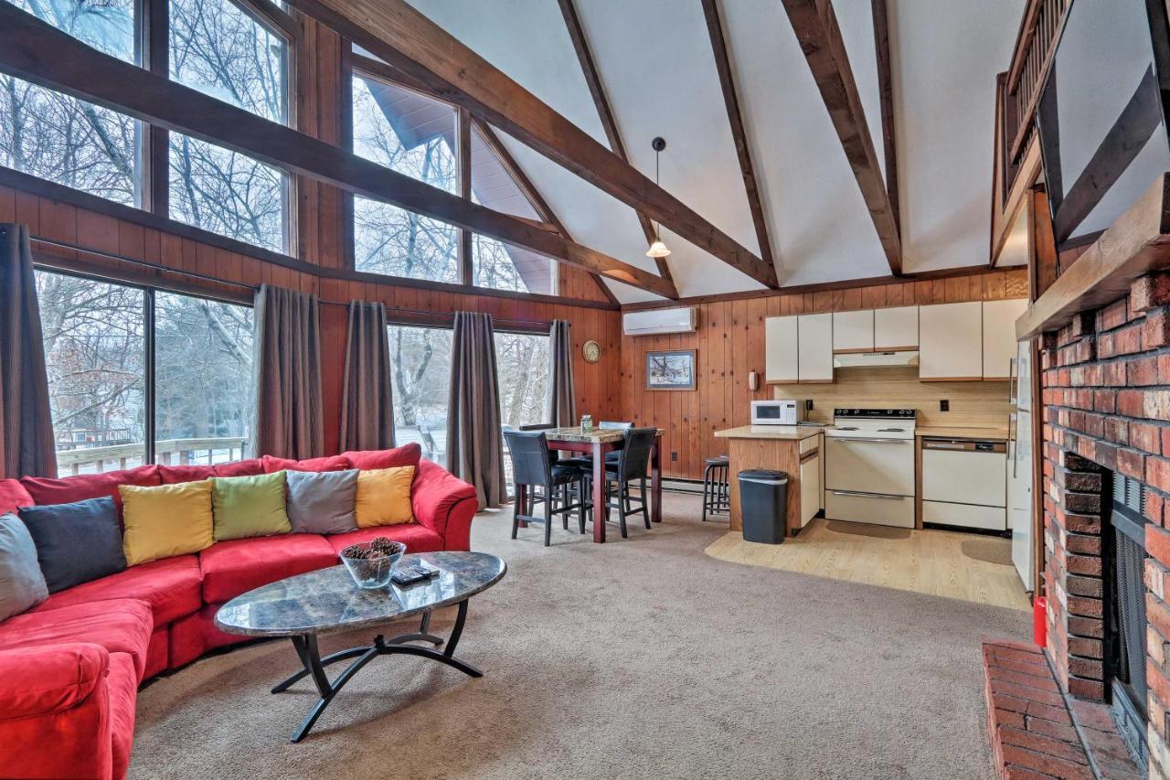 Quiet Poconos Getaway 23 Mi To Camelback Mountain Villa Albrightsville ภายนอก รูปภาพ